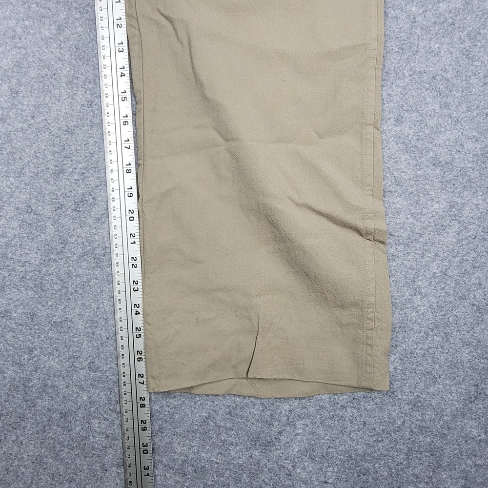 Polo Ralph Lauren Dress Pants Mens 40x29 Tan Khaki Coin Pocket Trousers - Picture 9 of 11